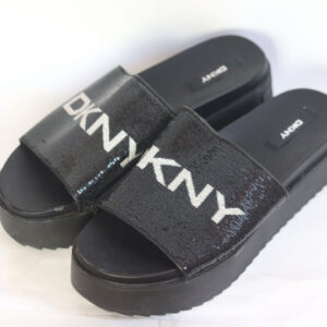 DKNY Women Slipper Black Color Size 41